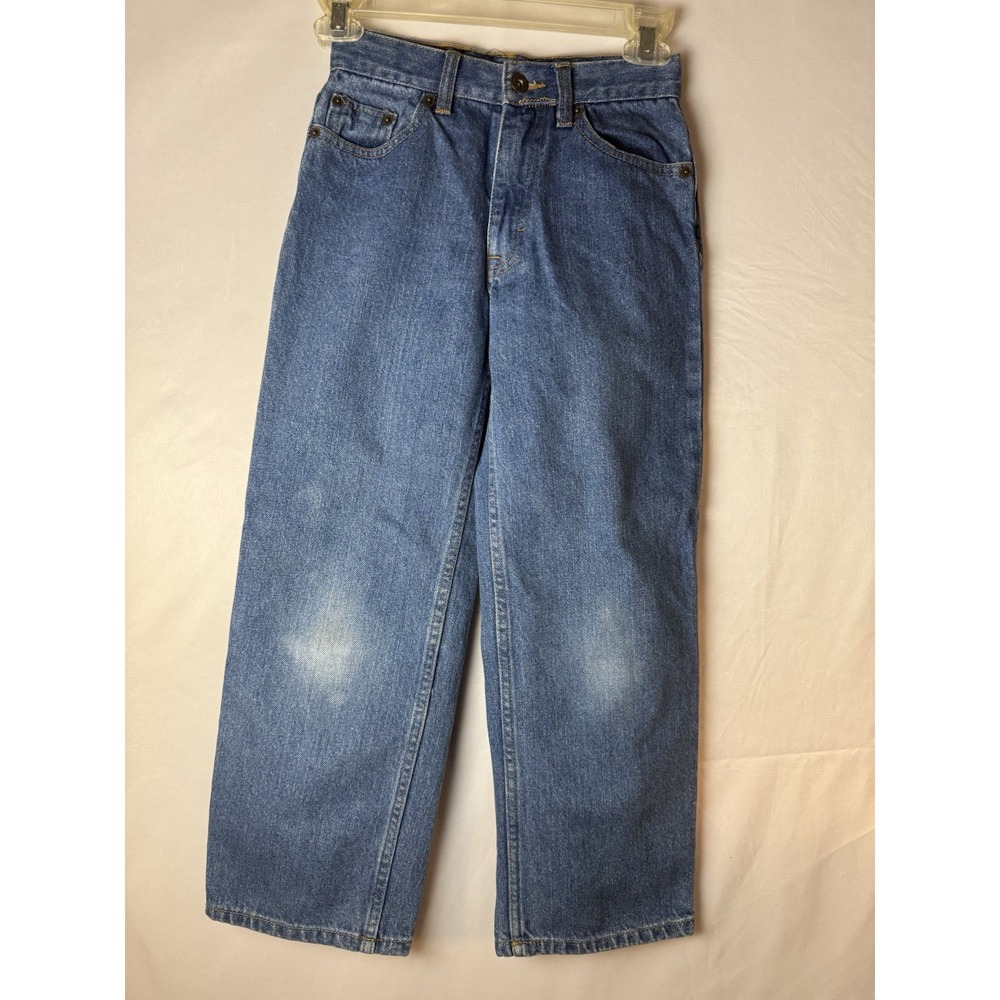 Urban Pipeline Jeans Boys' Size 10 Slim Blue Denim Straight Leg Adjustable Waist